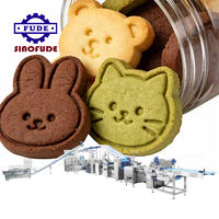 Ligne de production automatique de fabrication de biscuits et d'extrusion de biscuits en acier inoxydable 304 SINOFUDE