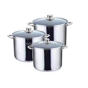 Juego de utensilios de cocina <span class=keywords><strong>Olla</strong></span> de acero inoxidable Cacerola Utensilios de cocina Ollas - Product Image 1
