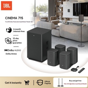 Sistema de Cine en Casa <span class=keywords><strong>JBL</strong></span> CINEMA715 <span class=keywords><strong>5.1</strong></span> Canales, 5 <span class=keywords><strong>Altavoces</strong></span>, Sonido Panorámico Inalámbrico, Subwoofer con Audio para TV - Product Image 2