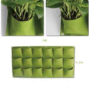 Système de Jardinière Murale Modulaire Suspendue Verticale pour Plantation en Sacs Réutilisables Écologiques - Product Image 3