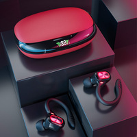 Écouteurs sans fil RUNCEIN, écouteurs Bluetooth, lecture de musique, écouteurs de sport avec écran LED, pour l'entraînement, pour Apple Huawei