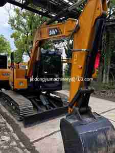 Excavadora de Orugas Usada Sany SY75C con Motor y Bomba Yanmar en Venta - Product Image 3
