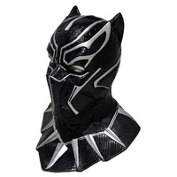 Vente en gros de couvre-chef en latex panthère noire de super-héros accessoires de venin de fête COS d'horreur