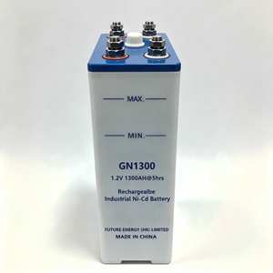 Batterie rechargeable alcaline nickel-cadmium (NiCD) à faible décharge 1,2 V 1300 Ah GN1300 KPL1300 KL1300P IEC60623 pour alimentation de secours - Product Image 1