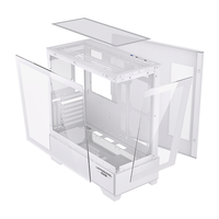 LOVINGCOOL hadiah Natal kualitas tinggi Gaming PC komputer Desktop game ATX casing komputer bingkai Chassis menara kabinet PC