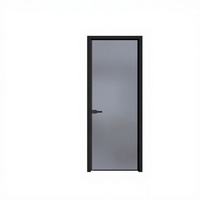 Système Lukliving, portes à battants en aluminium moderne avec isolation thermique et phonique, haute qualité, vente chaude