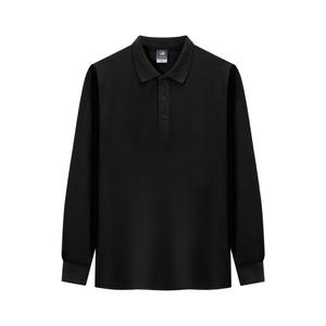 Polo brodé <span class=keywords><strong>bleu</strong></span> <span class=keywords><strong>royal</strong></span> unisexe Polos athlétiques pour femmes à manches longues pour hommes Kaos Pria Blank Juvenile T Printing Abordable - Product Image 3