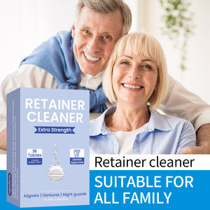 30 Tabletas Limpiadoras de Dentaduras Postizas, las Más Vendidas, 99.9% Antibacterianas, Sabor a Menta, para Dentaduras Postizas Completas y Parciales - Product Image 3
