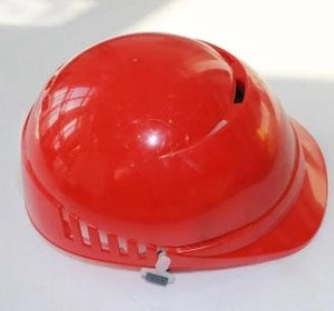 Helm Pengaman Las Listrik Anti Air Warna Merah/Biru/Oranye/Putih/Kuning Berbahan ABS dengan 4 Lubang Ventilasi - Product Image 2