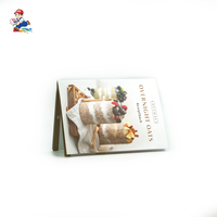 Impression de catalogue de produits personnalisée avec reliure à cheval, papier couché brillant, estampage à froid UV 3D, impression offset