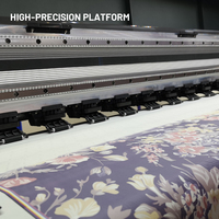 Impresora de sublimación de 3 cabezales, impresora Industrial de inyección directa de tinta textil de gran formato, China