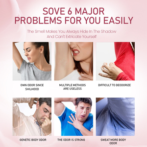 Crema Sumifun para Eliminar el Olor Corporal, Desodorante para el Sudor y el Olor de las Axilas, Ungüento Antitranspirante Refrescante, Elimina el Mal Olor, Parche - Product Image 4