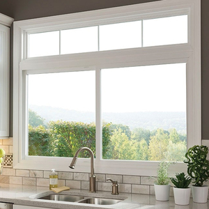 Fenêtres coulissantes en verre en aluminium trempé de 6mm d'épaisseur personnalisée à faible coût - Product Image 3