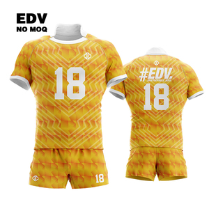 Uniforme de rugby pour femme Kit imprimé personnalisé avec couleurs personnalisées Vêtements de rugby d'entraînement sportif pour club et équipe scolaire - Product Image 4
