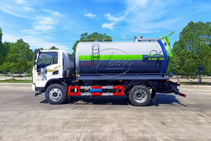 Bulk order of Shacman heavy-duty <b>suction</b> trucks popular overseas 10-ton sewage tank high horsepower & powerful <b>suction</b> - Product Image 5