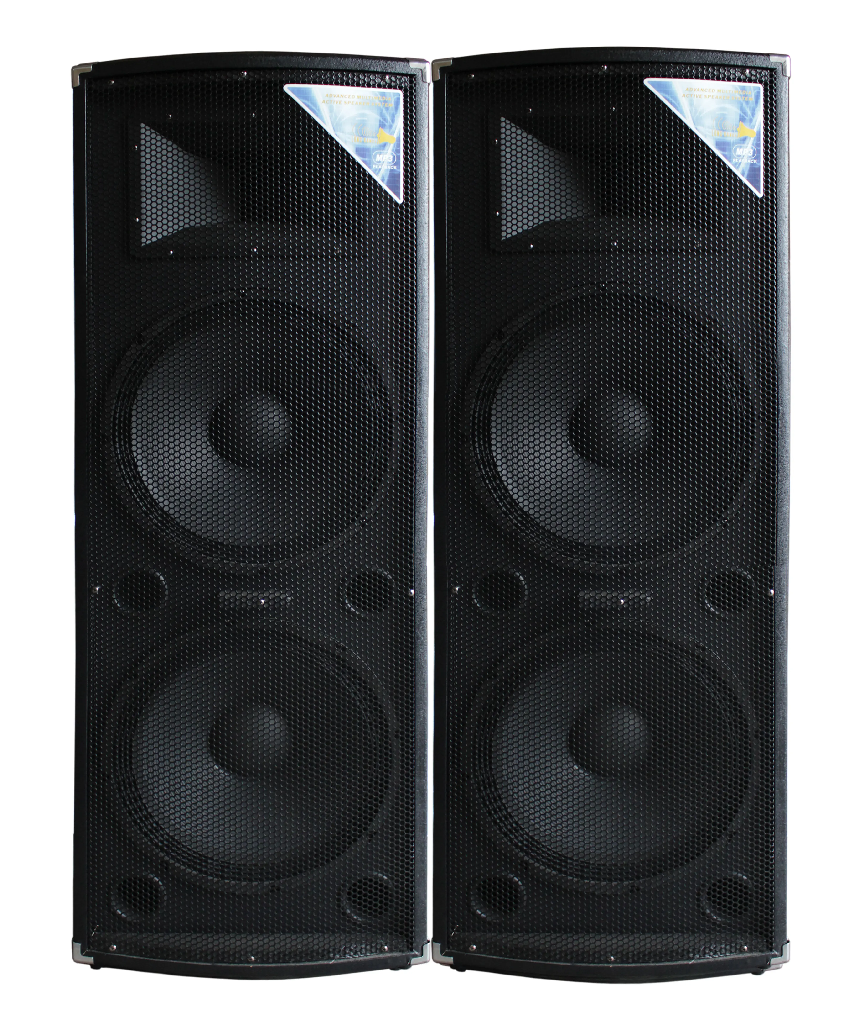 Professional active stage speakers audio system sound
