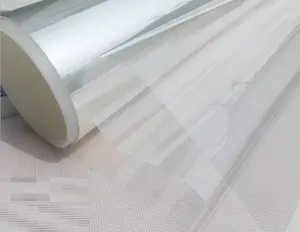 Proveedor de China 1,52*30m( 60in * 100ft) Película de vidrio automotriz transparente 4mil película de vidrio a prueba de salpicaduras de explosión para automóviles