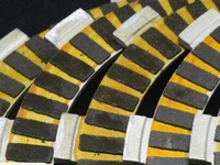 Plaquettes de friction à base de papier 7P pour kit de disque automatique de moto ZT250 ZT310
