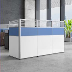 YDPF-009 Biombo Plegable Moderno, Divisor de Mesa de Oficina Móvil, Diseño Personalizable, Tamaño Ajustable, para Uso en Escuelas/Almacenes - Product Image 1