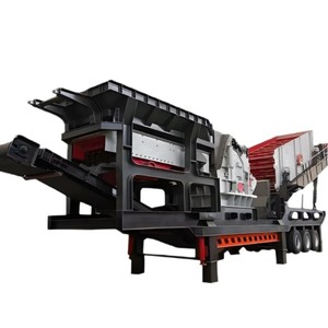 Estación Móvil de Trituración de Neumáticos, Línea de Producción de Trituración de Impacto para Residuos de Construcción, Fabricante de Molinos de Mineral sobre Orugas - Product Image 1