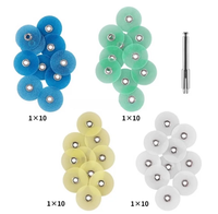 Kit de disques de polissage dentaire pour réduction grossière et contourage, avec mandrin, consommables dentaires, bandes, 80 pièces/boîte, haute qualité