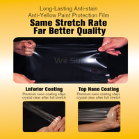 Film de protection de peinture automobile We Sun Auto, TPU TPH PPF 10mil, anti-rayures, garantie 10 ans, auto-réparateur, TPU PPF
