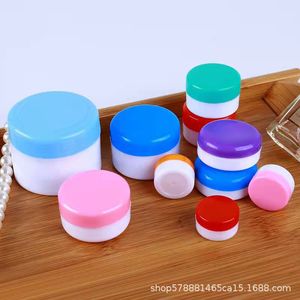 กล่องครีมสีต่างๆ, บรรจุภัณฑ์ครีมทาหน้า, ขวดรีฟิลเครื่องสำอางขนาด 5/10/15/20 กรัม/30 กรัม, ขวดพลาสติก, ขวดเล็ก, ขวดเปล่า - Product Image 1