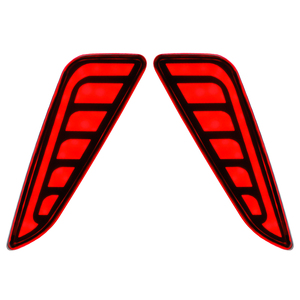 Oferta Especial: Nuevas Luces de Advertencia de Frenado Traseras LED Rojas Wenye de 12V, Universales, de ABS, para Modificación de Parachoques - Product Image 3