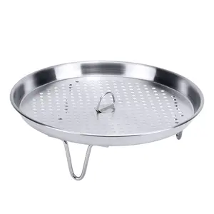 Bán buôn tùy biến đa chức năng Cookware Set thép không gỉ stockpot với colander hấp