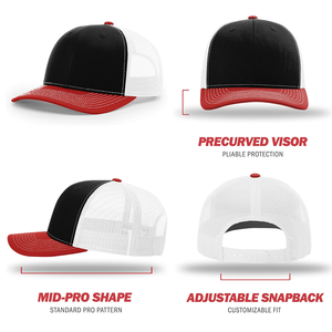 <span class=keywords><strong>Gorra</strong></span> Trucker de 6 Paneles de Algodón de Alta Calidad Personalizada OEM, Estilo 112 de Fábrica con Certificación BSCI, Parche de Etiqueta Bordada, <span class=keywords><strong>Gorra</strong></span> de Malla para Pesca y Playa - Product Image 3