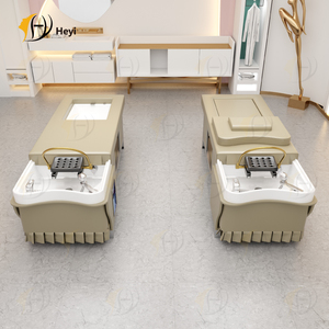 Thái đầu spa nằm xuống rửa tóc ghế salon điện Pedicure Massage dầu gội đầu bảng giường với nước lưu thông hấp - Product Image 4