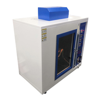Máquina de Prueba de Retardante de Llama, Cámara de Prueba de Llama para Plástico, Probador de Combustión Horizontal y Vertical Más Popular