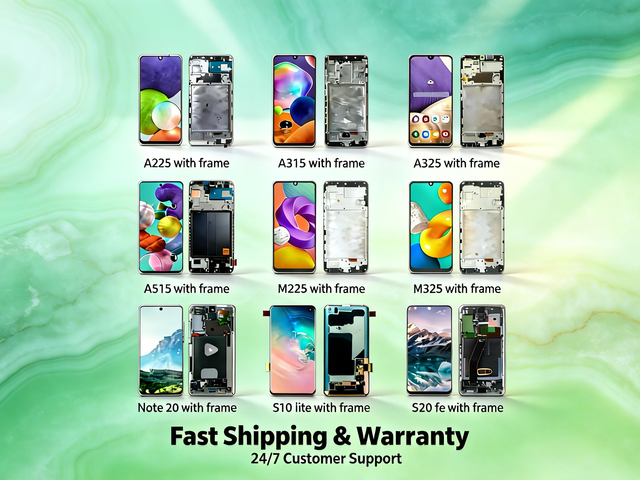 Phone AMOLED Display Screen Replacement Original LCD Organic LED Touch Panel Digitizer for Samsung