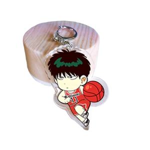Portachiavi in Acrilico Anime Slam Dunk, Ciondoli Akagi Hanamichi, Sakuragi, Rukawa, <span class=keywords><strong>Miyagi</strong></span>, Mitsui, Giocattoli Cartoon, Regalo per Fan - Product Image 1