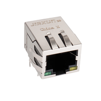 Conector PCB modular Ethernet RJ45 resistente al agua personalizado, conectores hembra personalizados Keystone para conectores Ethernet