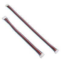 Benutzer definierte 2,54mm Pitch 7 Pin Rainbow Seven Color Flat Stromkabel