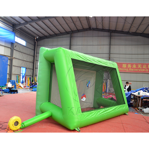 <span class=keywords><strong>But</strong></span> de football <span class=keywords><strong>gonflable</strong></span> portable en bâche PVC pour jeu de tir sportif d'extérieur personnalisé - Product Image 3