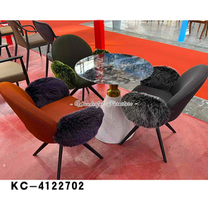 ห้องนั่งเล่นห้องนอนร้านอาหารเก้าอี้พักผ่อนเก้าอี้ห้องรอ - Product Image 5