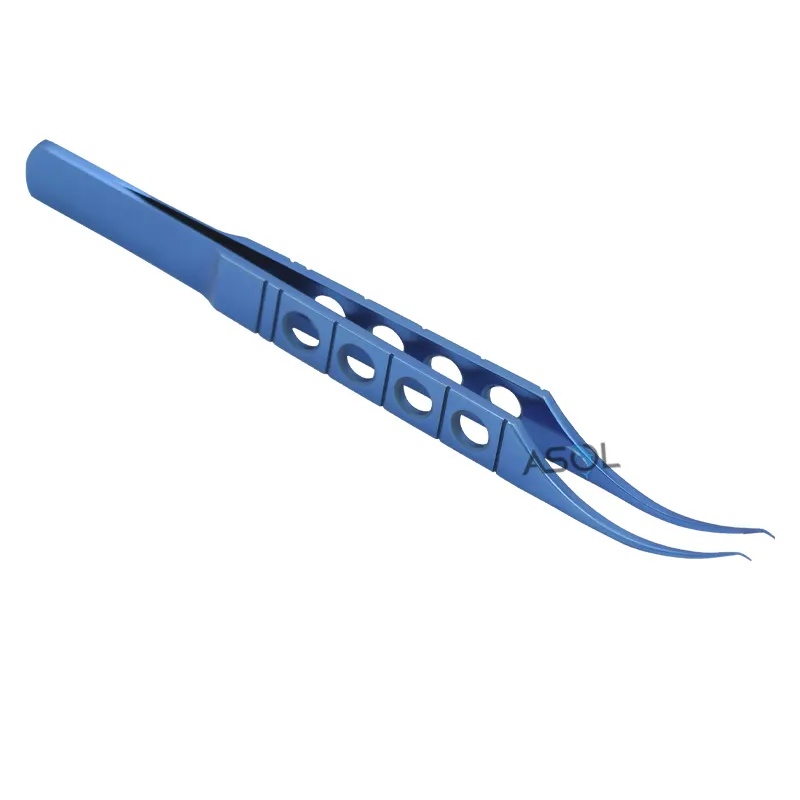 High quality ophthalmology titanium colibri corneal forceps micro surgery instruments