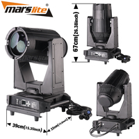 Marslite Lyre Beam IP65 Étanche 380W 470W Projecteur Mobile Extérieur IP65 Tête Mobile Sky Beam Projecteur de Recherche