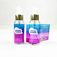 Étiquettes autocollantes transparentes personnalisées imprimées à chaud en vinyle en rouleau pour flacon de gloss ou sérum cosmétique de marque