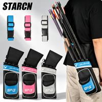 Porte-flèches de compétition à 4 tubes, grande capacité, en tissu Oxford 600D, avec ceinture réglable, vente en gros pour le tir à l'arc