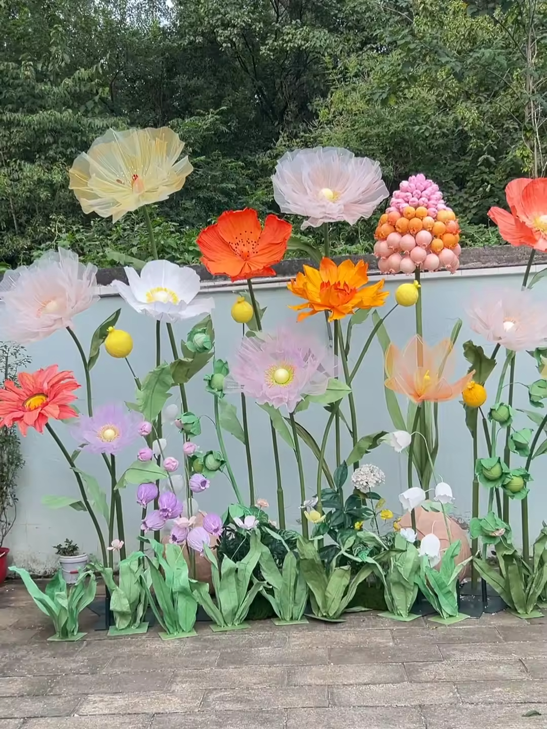 big giant artificial poinsettia large flowers wholesale