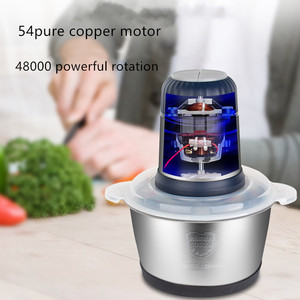 <span class=keywords><strong>Broyeur</strong></span> mixeur électrique pour robot culinaire Hachoir à viande pour noix d'oignon - Product Image 4