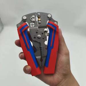 Großhandel DIY Stahldraht zange Elektro stifte Falt crimp werkzeuge OEM Industrie qualität Gezahntes Schneid kabel - Product Image 2