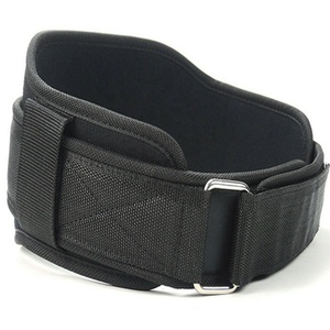 Venta al por mayor personalizado impreso levantamiento de pesas gimnasio entrenamiento sentadillas cintura espalda soporte cinturón nylon gimnasio cinturón - Product Image 1