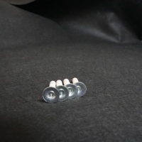 Clous de plafond miniatures silencieux et sans pollution pour la construction, en acier de qualité industrielle, revêtement en flocons de zinc, tige lisse, type 1/4 po