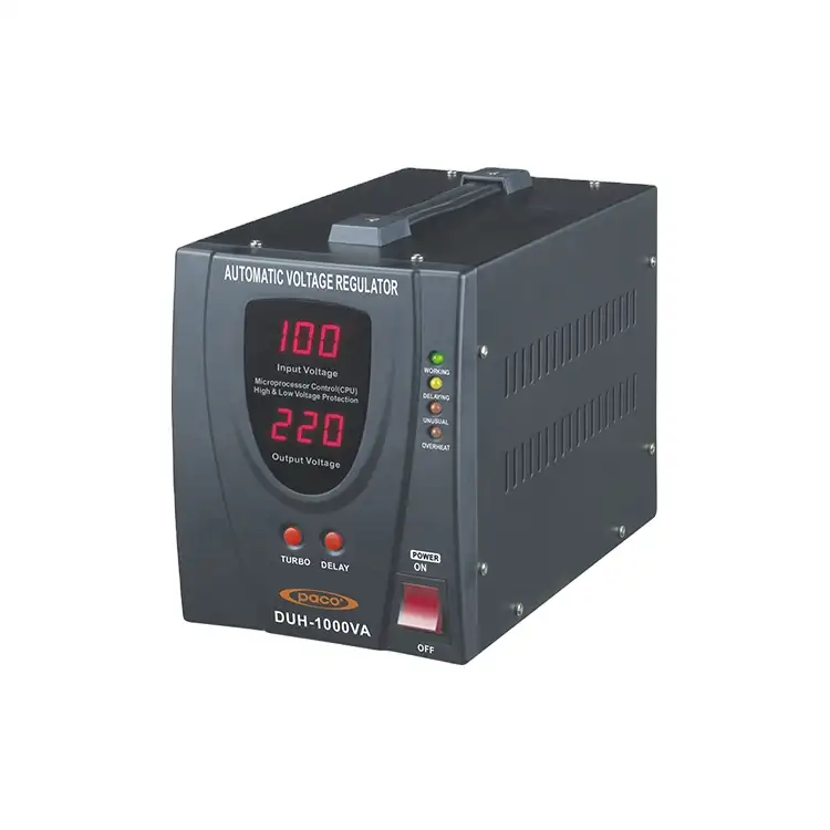 1000w automatic voltage regulator for wind generator/1kva stabilizer for 110v/220v ac generator