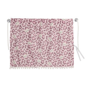 Car Sunshade Side <b>Window</b> Leopard Print Sucker Installation Heat Insulation Retractable Curtain For Car - Product Image 3