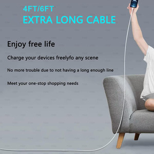 USB C สายชาร์จ PD12W สำหรับจอเด็ก vava อะแดปเตอร์มือถือหน้าจอ4ฟุต/5FT สายชาร์จสำหรับ <span class=keywords><strong>Apple</strong></span> iPhone 17 16 15 Pro - Product Image 6